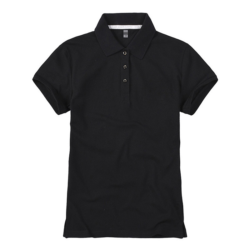 T845 black polo shirt