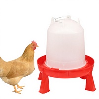 Abreuvoir automatique en plastique Suyang 4L pour volailles, distributeur d'eau pour poulets, débit de 1,5-2,5 L/min, garantie 1 an pour les poulets de chair