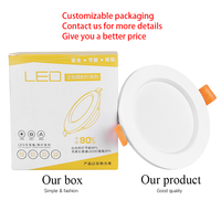 Spot LED Cob anti-éblouissement 9W 12W 18W, orientable, Handybrite, sans cadre, pour hôtel commercial, ultra-plat, encastré