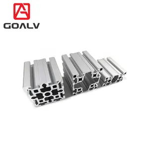Good Supplier Hollow 4040 Black Aluminum Alloy Profile Aluminium Profile Frame For Exhibition Stands