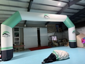 Gapura Masuk Tiup Kustom Pabrik, Inflatable Iklan Bersegel, PVC yang Diperkuat untuk Pos Pemeriksaan Lari Trail - Product Image 6