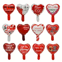 Nouveaux ballons en aluminium de 10 pouces pour la Saint-Valentin, la fête des mères, les anniversaires, la pleine lune, la décoration de fête, poisson