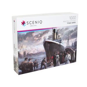 OEM personnalisé en gros prix <span class=keywords><strong>titanic</strong></span> 1000 pièces jigsaw <span class=keywords><strong>puzzle</strong></span> jeu grande taille 100 500 1500 2000 pcs carton <span class=keywords><strong>puzzle</strong></span> adulte casse-tête - Product Image 1