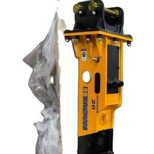 Casse-pierre hydraulique pour mini-chargeuse compacte SB20 HB20G, nouveau modèle en boîte, avec burin durable et moteur essentiel pour la construction et l'exploitation minière - Product Image 3