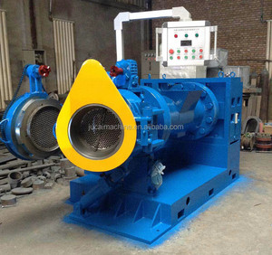 Machine d'extrusion de caoutchouc à alimentation chaude/froide au prix d'usine, machine d'extrusion de caoutchouc à alimentation chaude XJ-65/85/115, machines de transformation du caoutchouc - Product Image 5