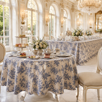 Nappe carrée moderne en lin imprimé, résistante à l'huile et lavable, personnalisable, de la marque JIUZE, pour les fêtes et l'intérieur