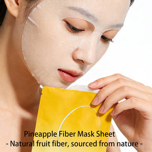 Y341 OEM Tissu non tissé coloré en fibre végétale d'ananas biodégradable, pour <span class=keywords><strong>masque</strong></span> facial en tissu ou en papier - Product Image 3
