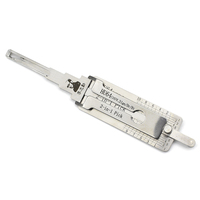 Outil Lishi 2 en 1 HU49 HU46 HU56 HU64 HU66 HU83 HU87 HU92 HU100 HU100(10) HU100R HU101 HU162T(8) Types les plus vendus