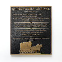 Plaques métalliques gravées au laser personnalisées YIJIAO en laiton, étiquettes métalliques avec logo gravé, résistantes à l'eau et durables pour l'identification murale