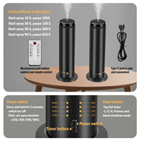 Diffuseur d'huiles essentielles sans eau 200ML USB/Électrique avec télécommande pour maison, hôtel, bureau, voiture - Garantie 1 an
