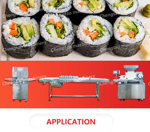 Machine à <span class=keywords><strong>sushi</strong></span> commerciale certifiée CE AutoSushi Master Pro, moulin à riz automatique et fabricant de <span class=keywords><strong>sushi</strong></span> |   Équipement de <span class=keywords><strong>restaurant</strong></span> et d'usine - Product Image 3