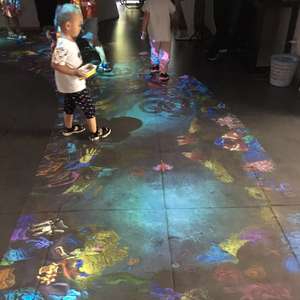 Discothèque/<span class=keywords><strong>dj</strong></span> led lumière de danse mené interactif de projection de façade affichage - Product Image 4