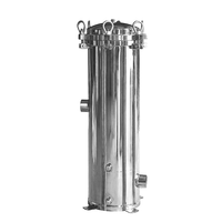 Conception de pince à ouverture rapide de filtre de coque de 5 noyaux de 30 pouces de prix usine pour le prétraitement d'osmose inverse