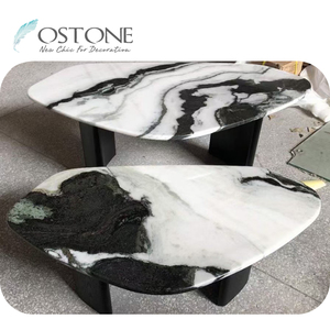 Mua Vòng Phòng Khách Panda Trắng Đá Cẩm Thạch Hàng Đầu Bàn Cà Phê Trực Tuyến - Product Image 5