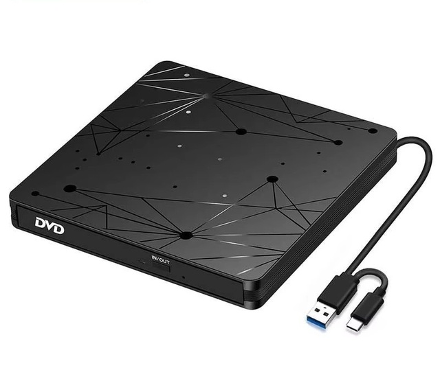 Factory Supply Portable DVD Burner USB 3.0 Optical Drive External 12.7mm DVD ROM Writer Player for Computer