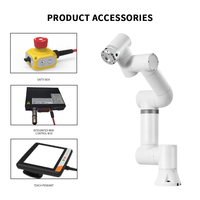 Cobot profesional de 6 ejes para automatización de soldadura MIG TIG y CMT, con control PLC y componente central de enseñanza fácil, 15kg, 1 unidad