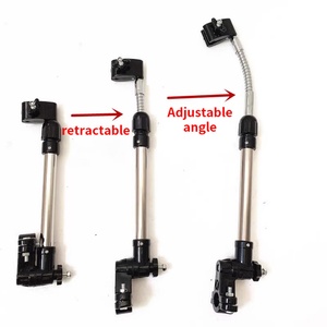 Motor Cycle Bicycle Biased <b>Umbrella</b> with Clamp Wheelchair Baby Stroller <b>Umbrella</b> Connect by a Mount for Man - Product Image 6