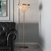 Lampe Led en cristal au Design nordique moderne, luminaire décoratif d'intérieur, éclairage d'ambiance, idéal pour un salon ou un mariage