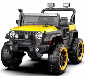 سيارة ألعاب كهربائية للأطفال عالية الجودة بمقعدين يمكن أن يجلس بها الكبار، سيارة للطرق الوعرة للأطفال يتم التحكم فيها عن بعد - Product Image 2