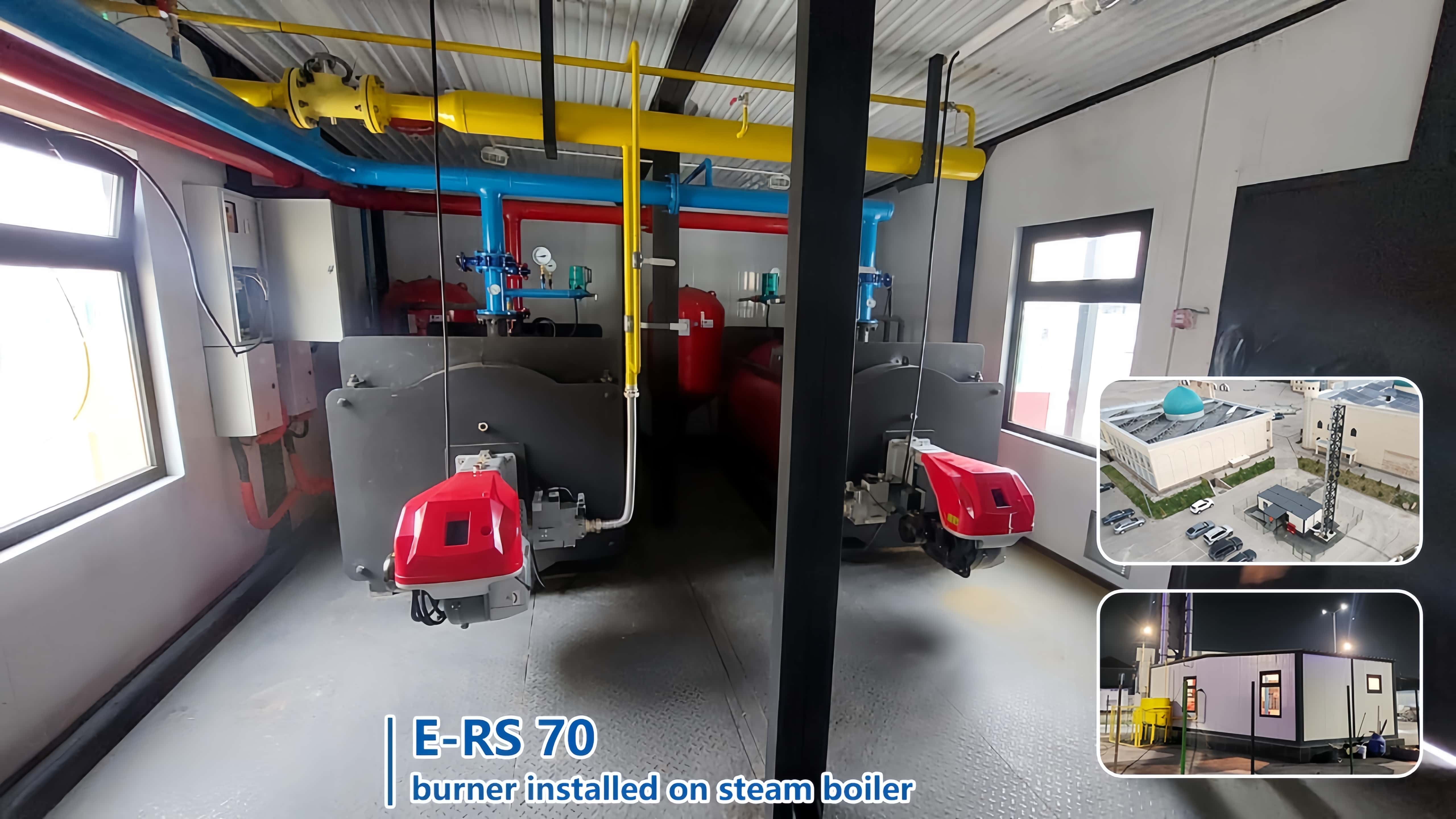 waste oil burner with air pump