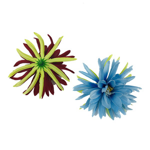 Têtes de fleurs artificielles Epiphyllum, diamètre 9 cm, fleurs en soie pour décorations DIY, arrangements de mariage, décoration intérieure - Product Image 5