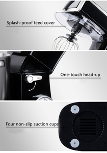 هيفيباو إس إس متعددة الوظائف <span class=keywords><strong>3</strong></span> في 1 كعكة طعام مع عصارة خلاط مفرمة لحم للمطبخ التجاري - Product Image 5