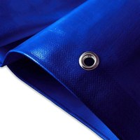 Lona de HDPE Tejida con Estabilizador UV, Laminada con LDPE en Ambos Lados, Impermeable y Resistente a Desgarros, para Uso Industrial