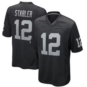 Jersey de Fútbol Americano de los Raiders de Las Vegas Cosido al por Mayor para Hombre, Color Negro # 98 Maxx <span class=keywords><strong>Crosby</strong></span> # Uniforme de Fútbol Americano 89 Brock Bowers - Product Image 4