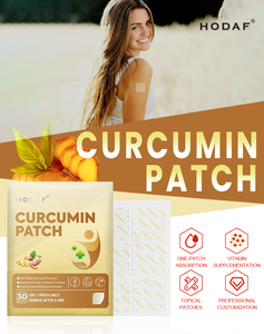 HODAF Patchs Transdermiques de Curcumine Fabricant Leader OEM Patch de Curcuma à Absorption Élevée pour la Santé Cardiaque Logo Personnalisé - Product Image 5
