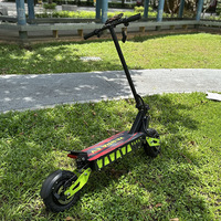 Nuevo Diseño de Scooter Todoterreno de Doble Motor, Batería de Litio de 48V, Plegable, para Adultos y Personas de Peso Pesado