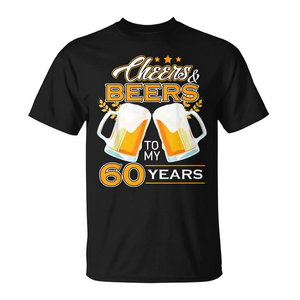 Camiseta para el cumpleaños número 60, regalo para amantes de la cerveza - Product Image 2