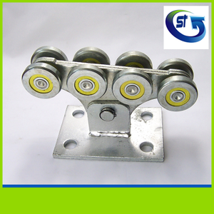 Rouleau résistant de roue de porte de conception moderne <span class=keywords><strong>pour</strong></span> la porte coulissante en porte-à-faux extérieure - Product Image 5