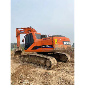 Excavadora Doosan de alto rendimiento usada, núcleo de 22,5 toneladas, incluye motor de motor, excavadora sobre orugas de la marca Doosan de Corea - Product Image 1