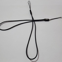 1/8 pouces (3mm) épaisseur noir lourd extensible rond chaîne suspendue cordon élastique lanière pour bricolage artisanat couture