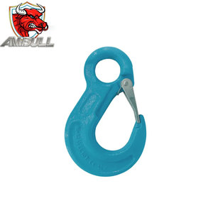 Gancho de seguridad autoblocante personalizado de la fábrica Ambull, exportado a Rusia, fabricado en China, gancho de grúa tipo clevis para minería - Product Image 4