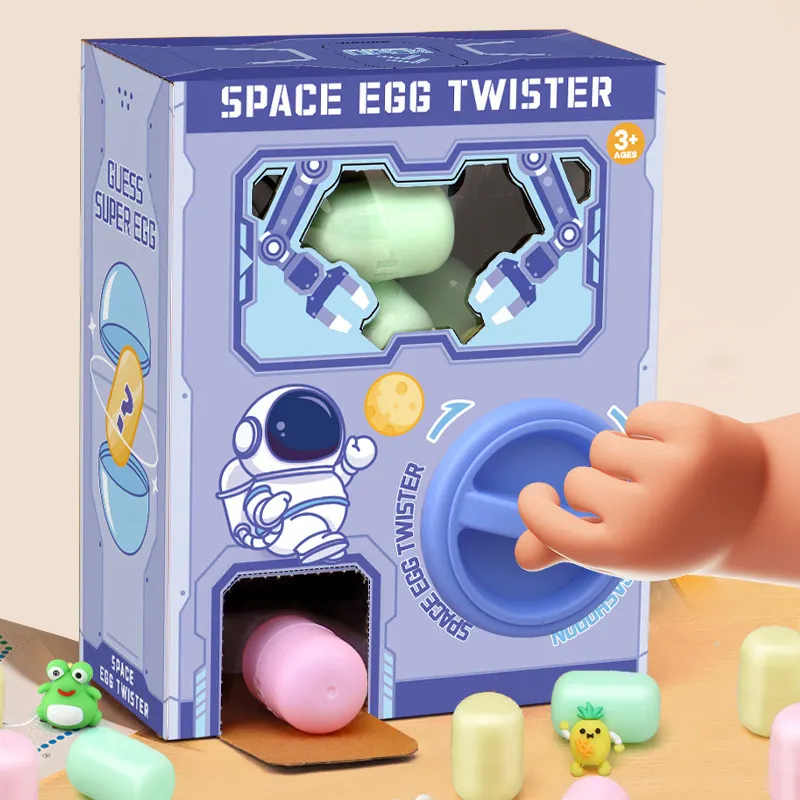 DWI Dowellin Mini otomat sevimli bebek yumurta büküm makinesi kapsül oyuncaklar çocuklar için hediye