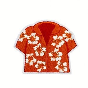 Parches al por mayor estilo playa de verano, parches de tela bordados para sombreros, ropa y bolsos, termoadhesivos - Product Image 5