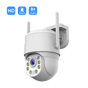 500W piksel CCTV çift işık projektör güvenlik kamera açık kullanım WIFI akıllı kameralar güvenlik kameraları ev için braket ile - Product Image 2