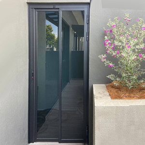 Cửa an ninh bằng hợp kim nhôm chống thấm nước, cửa gia đình, cách âm và bảo vệ ngoài trời, cổng sân - Product Image 1