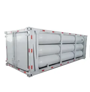 Chinese Factory CNG storage gas cylinder 25MPA Tube Cascade Jumbo Gas Cylinder for N2/H2 Gases