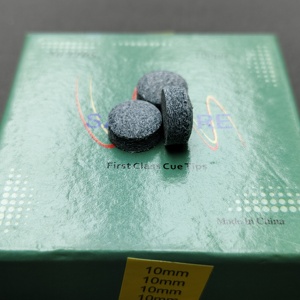 Bộ gậy bi-a SAPPHIRE TP-01 Eight Snooker Nine-Ball, đầu bằng da đen Mỹ, ngòi lớn nhỏ 10mm-13mm, bán buôn - Product Image 2