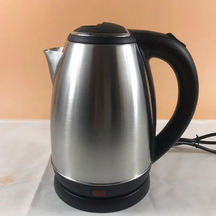 Popular 1.7L fancy uk stainless steel tea kettle electric teapot tea kettle maker switch meaning in arabic saeco electric