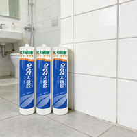 Scellant en silicone neutre flexible résistant au froid et sans givre pour le travail du bois et la construction d'emballages