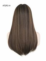 Perruques Lace Front Glueless de Luxe en Cheveux Vierges Européens de Haute Qualité, 22 Pouces (55 cm) de Long, Transparentes, Double Drawn, pour Femmes