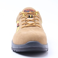 Chaussures de sécurité légères et confortables pour le travail OEM Bottes respirantes à bout en acier Hommes Femmes Semelles intérieures en caoutchouc PU pour la construction en usine