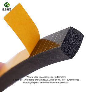 Telaio della porta impermeabile di alta qualità quadrato e rettangolare Auto durevole striscia di tenuta in gomma automobilistica - Product Image 5