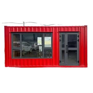 Conteneur préfabriqué de 10 pieds et 20 pieds, conteneur mobile, conteneur modulaire contemporain, maison préfabriquée en conteneur pour magasin - Product Image 2