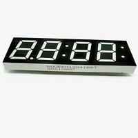 Afficheur LED à 7 segments à 4 chiffres de couleur bleue à cathode commune de 1,2 pouce Module LED Houkem-12041-A/BB 16 broches