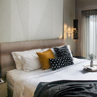 Modern lüks stil otel odası mobilya yatak odası takımı için özelleştirilmiş 5 yıldızlı otel