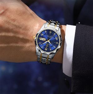Nouvelle Montre Homme de Luxe 615, Montre-Bracelet de Marque Supérieure pour Homme, Étanche, Lumineuse, Date et Jour, Mouvement Quartz - Product Image 5